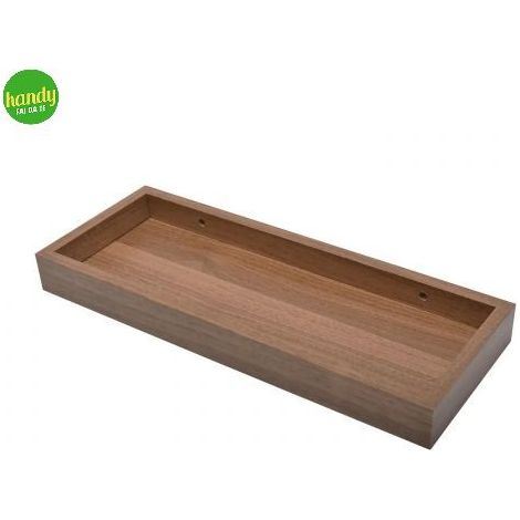 Mensola Contenitore Kimono 400x150x40mm Noce