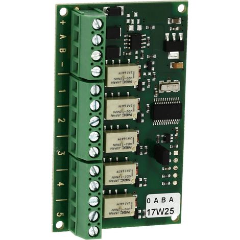 Module d'extension pour ajouter 5 sorties 1A à la centrale pour alarme intrusion MyHOME_Up (BT4235)