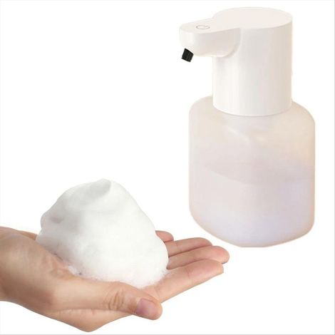 Machine à laver automatique à capteur manuel 550 ml, étanche IPX5, pour la maison, blanche, A (1/5)