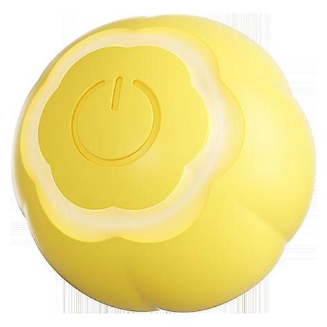 balle Intelligente Jaune Pour Chat, Jouet Interactif Pour Chat, Rotation Automatique  360 Degrs Et Chargement Usb, Jouet Interactif Pour Chat D'in (1/5)
