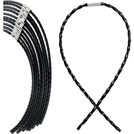 Fil de coupe Bosch 10 bobines, réf. F016800431, 37 x 3,5 mm Compatible avec les débroussailleuses Bosch AFS 23-37 (1/5)
