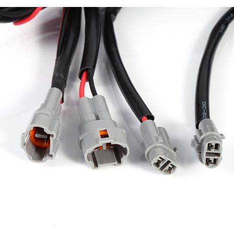 2 Stück Tagfahrlicht DRL Nebelscheinwerfer Wasserdichte Streifenlampe Weiß 9 LED 12V für Auto.