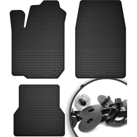Alfombrillas de goma + topes para: monovolumen Opel Zafira B (2005-2014)