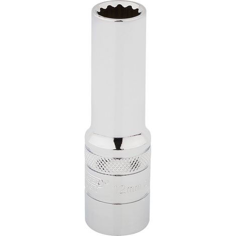 Draper 1/2 Square Drive Hi-Torq&174 12 Point Deep Socket (12mm) (33731) (1/5)