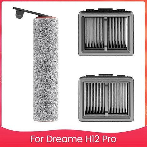 De rechange filtres d'aspirateur rouleau brosses pour Dreame H12 Pro eau et poussière aspirateur, remplacement efficace filtres (1/5)