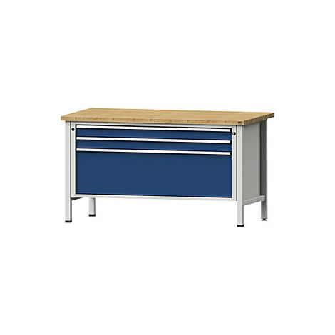 Banco de trabajo con cajones XL/XXL  bastidor modular  anchura