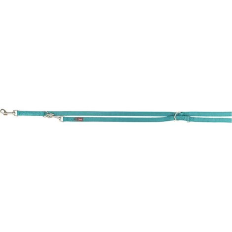 Guinzaglio regolabile per cane Trixie Premium Azzurro Chiaro XS/S (1/4)