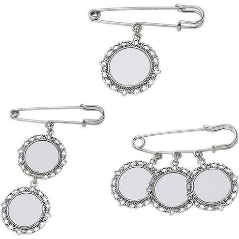 Ornement photo par transfert thermique - Pendentif de décoration pour enterrement de vie de jeune fille, fiançailles et fête - Ensemble trois pièces (1/5)