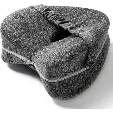 Coussin d'entrejambe . Coussin Entre Jambes pour Dormir.Coussin Genoux Nuit. Oreiller viscoélastique. Oreiller pour Sommeil latéral. (1/4)