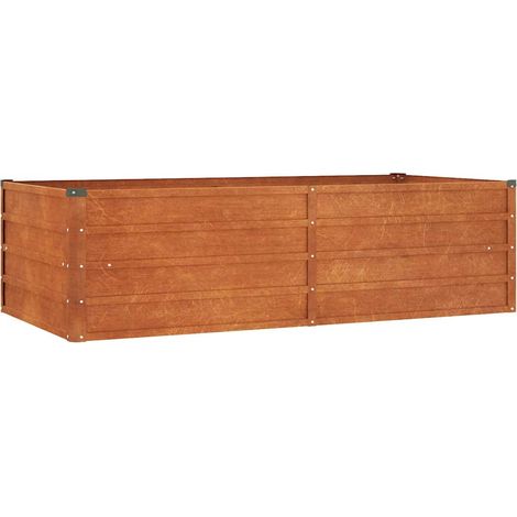 Maison Exclusive - Hochbeet Rostig 160x80x45 cm Cortenstahl (1/5)