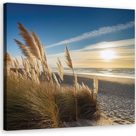 Quadro su tela, Spiaggia Mare Natura - 30x30 (1/5)