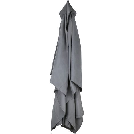 Protección contra la lluvia y cubierta para sombrilla de 300 cm para el jardín – Cubierta impermeable y resistente a los rayos UV fabricada en tafetán de poliéster de 160 g/m² con doble toldo – Fácil (1/5)