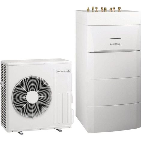 De Dietrich – Module intérieur pompe à chaleur MIV-S/H-E 7744887 – Puissance 10kW – Classe A++ – Préparateur ECS 180L