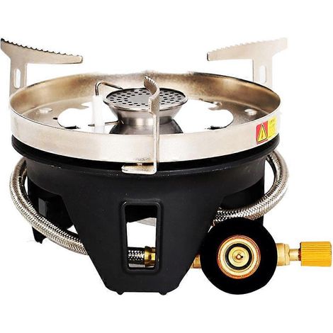 Réchaud à gaz portable et amovible pour le camping, réchaud à gaz d'extérieur, équipement de camping, mini-articles de camping (1/5)