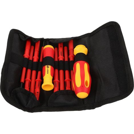 Ensemble De Tournevis Électriques 12 En 1 Kit De Tournevis Isolés Pour Électricien À (1/5)