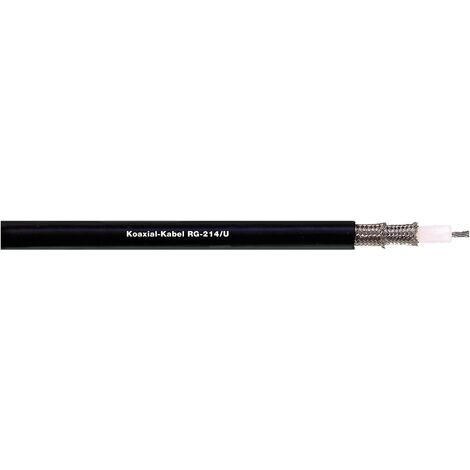 LAPP 2170001/100 Koaxialkabel Außen-Durchmesser: 2.67 mm RG174 A/U 50 Ω Schwarz 100 m (1/5)