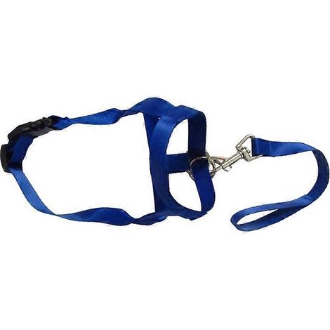 Weicher, atmungsaktiver Hundemaulkorb aus Nylon, XXL blauer, elastischer Anti-Biss-Mundschutz.