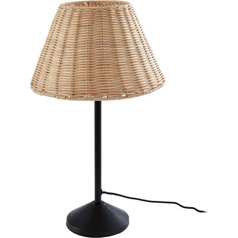 Bordslampa "Zyralia" aus trä für vardagsrum / matsal von Lindby