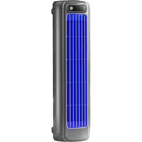 HONORNIC - Ventilateur de refroidissement portable Ace, rechargeable et silencieux, avec 3 vitesses, gris.