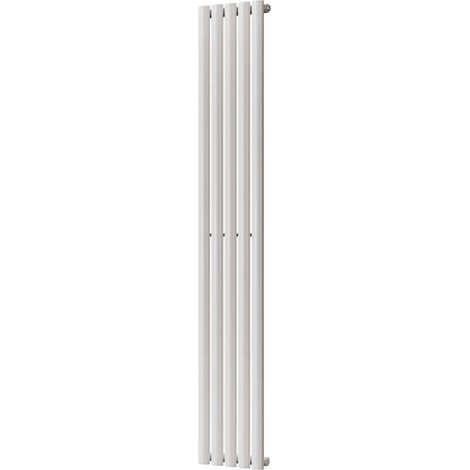 Omeara - White Vertical Radiator H1800mm x W290mm Single Panel (1/3)