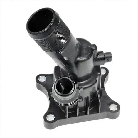 Kühlmittelthermostatgehäuse 31293912 31474989 31686560, kompatibles Autoteil, direkter Ersatz, robuste Ausführung, Dichtung inklusive, für Fahrzeugkühlsystem (1/5)