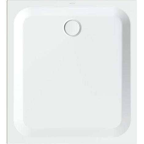 Plato de ducha rectangular BetteUltra con soporte mínimo de
