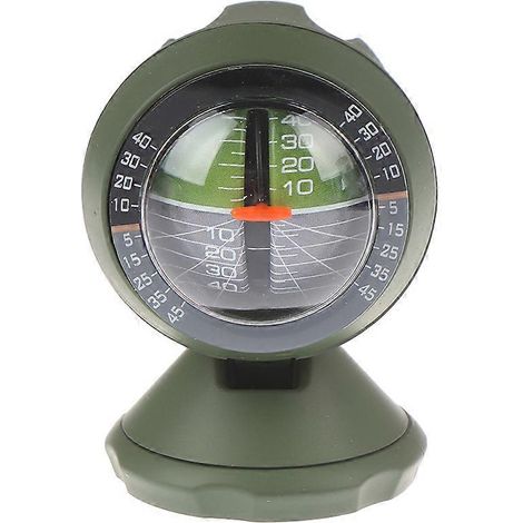 Inclinomètre multifonctionnel extérieur 2019 pour voiture, indicateur d'angle d'inclinaison, équipement de centre de contrôle, boussole professionnelle pour la conduite et la randonnée (1/5)