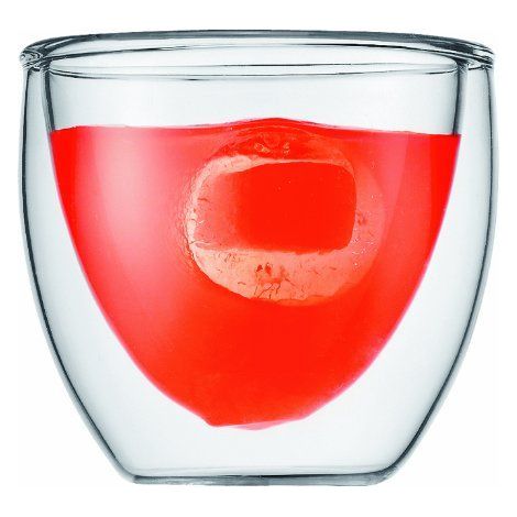 Set mit 2 doppelwandigen gläsern 8cl - Bodum - 4557-10 (1/5)