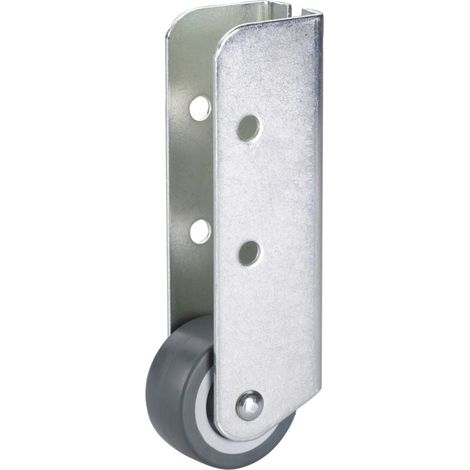 Bockrolle 38 x 18 mm, Tragkr. 45 kg Möbelrollen