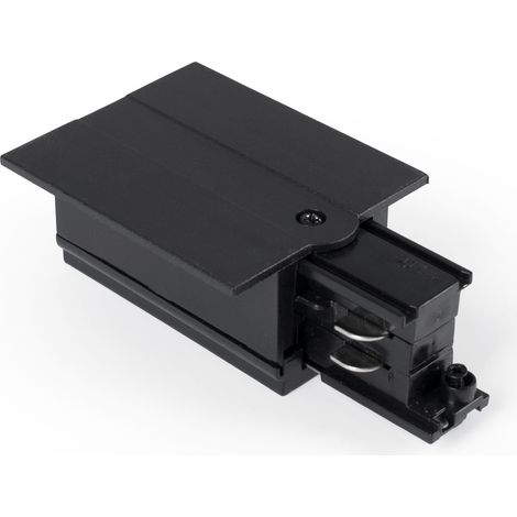 Connecteur d'alimentation pour rail triphasé encastré - GEN2 - Noir (1/3)