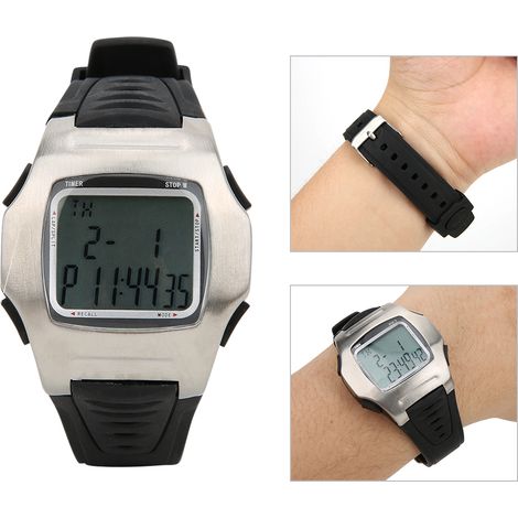 Chronomètre numérique de sport avec compte à rebours pour entraîneur de football et arbitre (1/5)