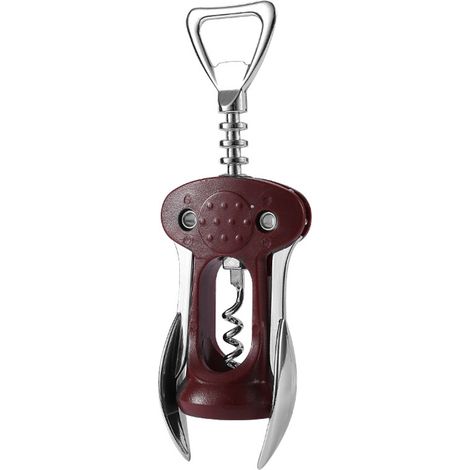 Ouvre-bouteille À Ailes - Ouvre-vin Et Ouvre-bières En Alliage De Zinc - Pour Vin Huile D'olive Vinaigre - 1 Pièce (1/5)