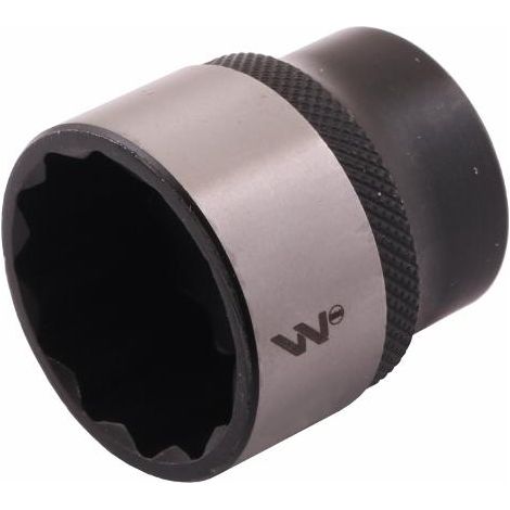 Vaso 3/8" de doce puntos. 23 mm. CrV50BV30. DIN 3124. Waryński (1/4)