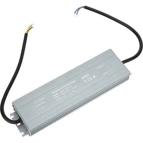 Alimentation HRUW-120W-24V étanche IP67, transformateur de commande de LED 100-240 V CA (1/5)
