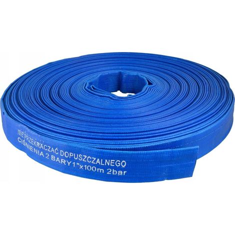 Geko Wąż Manguera de riego PVC 1 pulgada 100 metros transparente