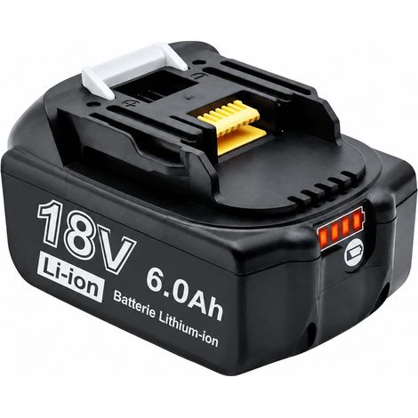 Batterie Li-ion Makita 18V 6.0 pour Outils Électroportatifs sans Fil BL1830 BL1850 – Livraison gratuite (1/5)