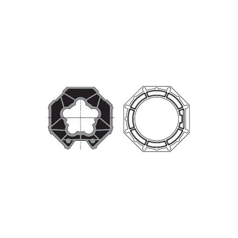 Adaptations moteur Somfy - Axe Imbac Ø70mm 9410336 - pour Moteur Ø50mm