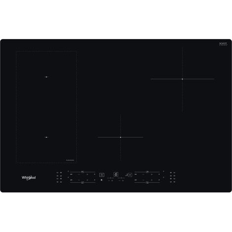 Whirlpool Piano Cottura Induzione WL B2977 NE. Colore del prodotto: Nero, Posizionamento dell'apparecchio: Da incasso, Dimensione della larghezza del piano cottura: 77 cm. Tipo di contr... - WLB2977NE (1/9)