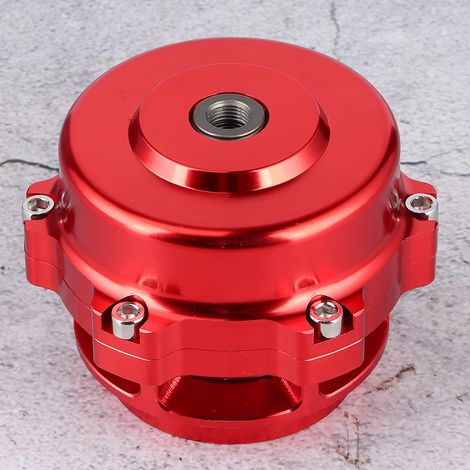 Kit de soupape de décharge turbo BOV en alliage d'aluminium de 2 pouces, accessoire universel pour voiture rouge (1/5)
