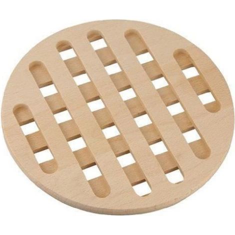 Fackelmann 31085 dessous-de-plat en bois de hêtre 18 cm