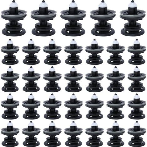 40 Stück Türverkleidung Befestigung Clips, 7L6868243 Kunststoff Klammern Türverkleidungs Clips, Befestigungsclips Kompatibel mit Golf 5 6 7, VW T5 T6 Passat Polo Skoda Caddy, A1 A4 A5 A6 (1/5)