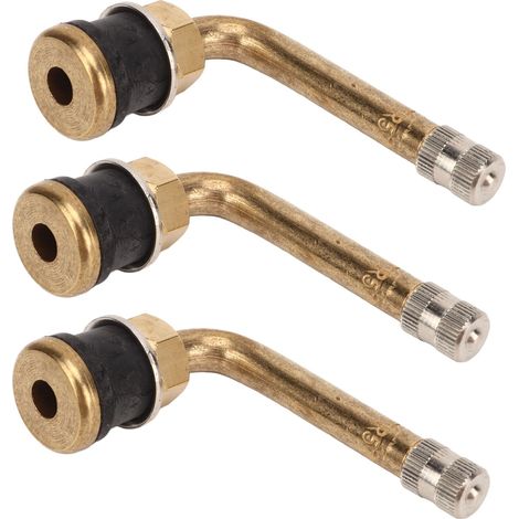 Lot de 20 rallonges de valve de pneu en cuivre résistant aux rayures pour camions, remorques, camping-cars et véhicules de loisirs. (1/5)
