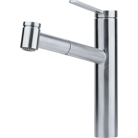 Franke Armatur Tango-Neo - Einhebelmischer, Hochdruck, Auszugsbrause, Edelstahl (115.0596.389) (1/5)