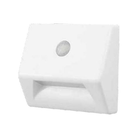Faro per scale con crepuscolare e sensore di movimento 4000K IP54 (1/2)