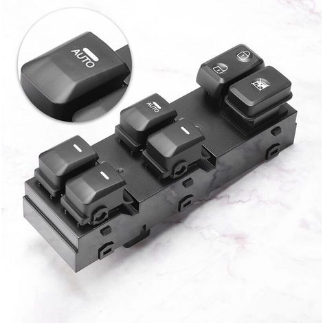 Bouton de commutation de vitre électrique avant gauche pour Kia Sportage 2011-2016 93570-3W450