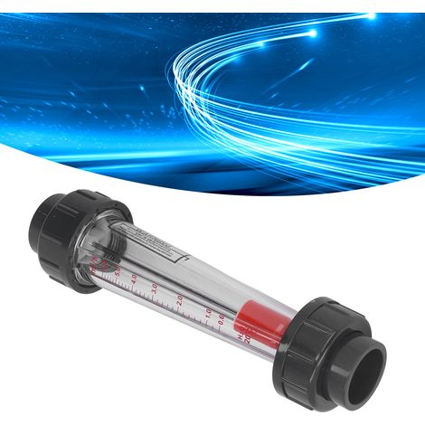 Durchflussmesser mit Kunststoffrohr für Flüssigkeiten von 0,6 bis 6 m³/h (1/5)