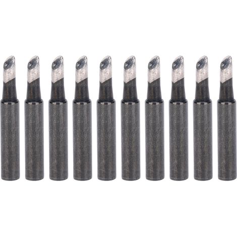 Ortviai Pointes de soudure noires à chauffage interne 900M-T-5C en cuivre sans oxygène – Lot de 10 (1/5)