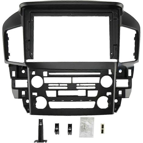 Canbus-Autoradio-Einbaublende für RX300 XU10 LHD (schwarz) (1/5)