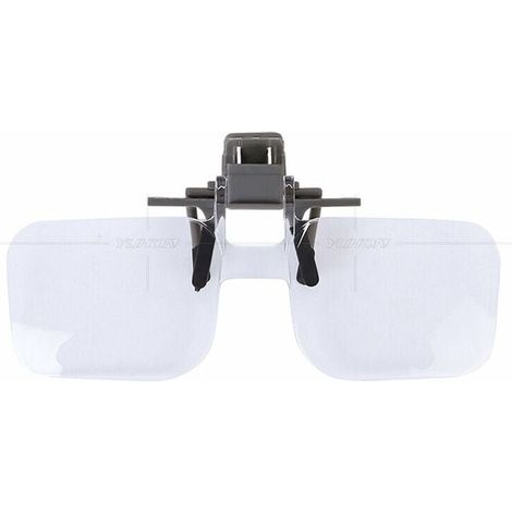 YMYNY Clip-on-Lupenbrille, 2X hochklappbare Lesebrille für Senioren, Frauen und Männer zum Lesen (1/4)