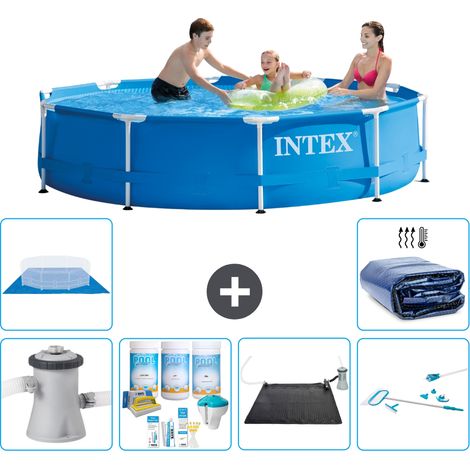 Intex Piscine Tubulaire Ronde - 305x76 cm - 7-pièces S20458 (1/5)